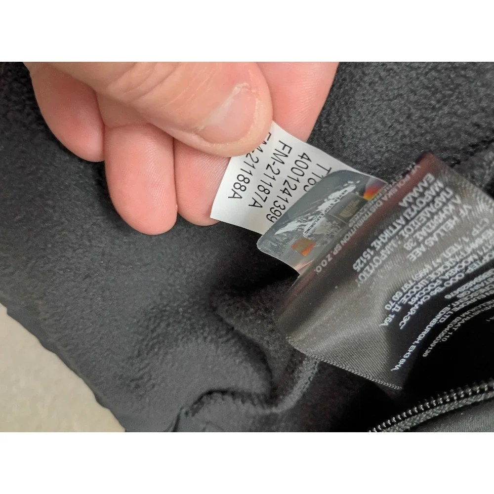The North Face Softshell Jacket Mens XL Black GridPoint Apex Bionic Windproof